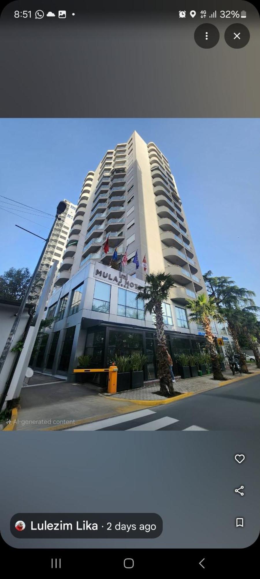 Mulaj Hotel Tiranë Ngoại thất bức ảnh